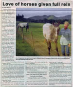 Saturday Express article, 11 April 1998